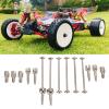 Keenso RC Car CVD Drive Shaft Kit, Metal Joint Cup Dog Bone, Upgrade Part for Beginners, Professionals, Track Racing, Home Use view 4