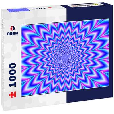 Noah Jigsaw Puzzle Impossible, Very Difficult, Psychedelic Colors 1000 Pieces