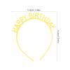 LALAFINA 18 Pcs Birthday Headbands Candy Color Happy Birthday Headbands with Teeth Happy Birthday Tiara Birthday Crown Party Supplies for Teens Adults view 2