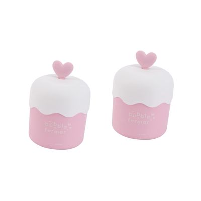 Zerodeko 2pcs Face Wash Foaming Bubbler Tool Portable Adorable Bubble Maker for Deep Facial Cleansing Travel-Friendly Bottle Efficient Skin Care