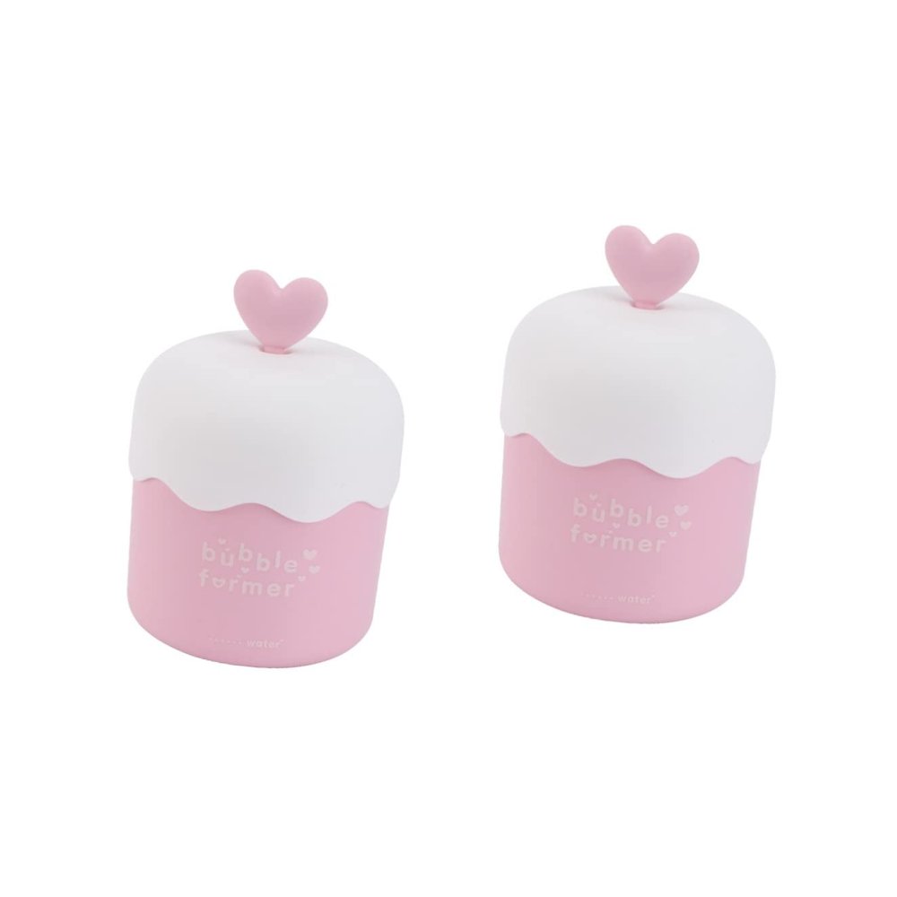 Zerodeko 2pcs Face Wash Foaming Bubbler Tool Portable Adorable Bubble Maker for Deep Facial Cleansing Travel-Friendly Bottle Efficient Skin Care