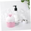 Zerodeko 2pcs Face Wash Foaming Bubbler Tool Portable Adorable Bubble Maker for Deep Facial Cleansing Travel-Friendly Bottle Efficient Skin Care view 2