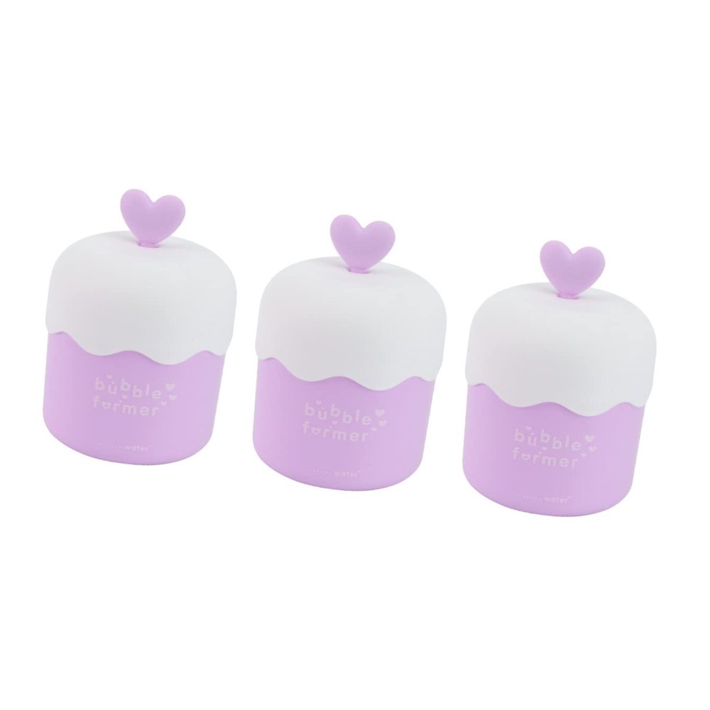 Zerodeko 3pcs Foaming Tool Portable Facial Wash Bubbler for Delicate Cleansing Rapid Seconds for Women and Families Easy to Use and Practical
