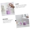 Zerodeko 2pcs Portable Facial Cleaning Bubbler Device Easy Use Foamer for Travel Lightweight Press Maker Material for Women and Daily Cleansing view 2