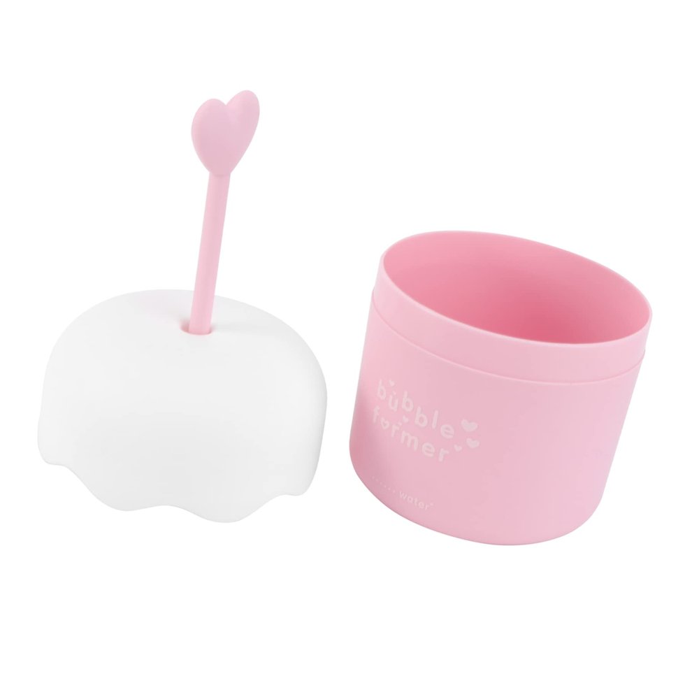STOBAZA 1pc Shampoo Convenient Foam Pink Foamer Bubbling Bottle Maker Wash Mini Home Adorable Facial Bubble Device Beauty Tool Skin Former Milk Travel Care Foaming