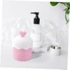 STOBAZA 1pc Shampoo Convenient Foam Pink Foamer Bubbling Bottle Maker Wash Mini Home Adorable Facial Bubble Device Beauty Tool Skin Former Milk Travel Care Foaming view 4