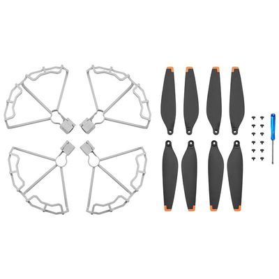 ABZEKH Drone Accessories Propeller Guard for DJI MINI 3 PRO Drone Propellers Protector Wing Fan Cover for Props Blade for MINI 3 PRO Drone Accessories (Color : 2 in 1)