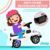 Aosom Kids Ride on Push Car, with Engine Sounds & Under-Seat Storage, Foot-to-Floor Ride on Sliding Car with Horn, Sit and Scoot Ride on Toy, Ages 1.5-3 Years, White view 3