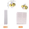 30 PCS Bumble Bee Cupcake Toppers Resin Little Figurine Bee Cupcake Picks Oh Babee Cake Decorations for Bee Theme Baby Shower Kids Boys Girls Birthday Party Decoration Supplies view 3