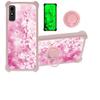 jioeuinly Blu Studio X10 2022 Case Compatible with Blu Studio X10 2022 Phone Case Cover [with Tempered Glass Screen Protector][Hard PC + Soft Silicone][Ring Support] [Luminous Effect] YGF-MH view 1