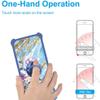Cloud Mobile Stratus C7 Case Compatible with Cloud Mobile Stratus C7 Phone Case Cover [with Tempered Glass Screen Protector][Hard PC + Soft Silicone][Ring Support] [Gold Glitter+Luminous] JSL-SZH view 4