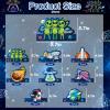 24 Pcs Space Birthday Party Hats & Accessories - Kids Space Headbands, Crowns & Decorations for Boys & Girls view 2