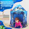 KIRKJUFELL Premium Under The Sea Kids Tent, Ocean Mermaid Play Tent for Kids as Gifts, Pop Up Princess Castle for Boys & Girls as Chirldren Playhouse. Indoor Pretend Toys for Toddlers 3-5 view 2