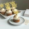 24 Pack Happy Sweet 16 Cupcake Toppers Glitter Sixteen 16th Birthday Cupcake Picks Cheers to 16 Years Old Cupcake Decorations for 16th Birthday Anniversary Party Cake Decorations Supplies Gold view 4