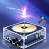 10 Cm Solid State Bluetooth Musical Tesla Coil Touchable Artificial Lightning Spark Gap Arc Generator Desktop Toy Arc Plasma Electric Power Wireless Transmission Science Teaching Experiment Model view 1