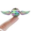 Fidget Hand Spinner for Kids Adults, Sensory Orb Toy for Office Classroom, Finger Easter Gifts for Stress Relief Anti Anxiety (Rainbow), with Portable Case, Stocking Stuffer Party Favor view 4