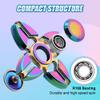 7 Pack Rainbow Fidget Spinners Pack Stress Relief Toys for Kids Adults, Finger Hand Spinner Metal Fidget Bulk Set Desk Toy for Anti-Anxiety Focus, Cool Small Gadget Novelty Gifts Party Favor view 3