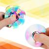 7 Pack Rainbow Fidget Spinners Pack Stress Relief Toys for Kids Adults, Finger Hand Spinner Metal Fidget Bulk Set Desk Toy for Anti-Anxiety Focus, Cool Small Gadget Novelty Gifts Party Favor view 4