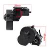 Metal Complete Transmission Cutoff Gearbox with Dig Gear for 1:10 Axial SCX10 AX10 Wraith RC Crawler Car (Black) view 4