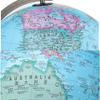 OLOTU Globe 12 Inch World Globe for Kids Adults with Stainless Steel Stand 360Rotation Educational Discovery World Map Globe for Home School Globe for Decor view 3