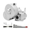 Metal Complete Transmission Cutoff Gearbox with Dig Gear for 1:10 Axial SCX10 AX10 Wraith RC Crawler Car (Silver) view 1