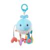 Jollybaby Activity Pull String Hanging Toy for Baby Stroller Car Seat Crib Play Gym, Plush Stuffed Ocean Whale Toy for Carseat with Teether Rattles, Montessori Sensory Toy for Baby Gift view 1