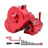 Metal Complete Transmission Cutoff Gearbox with Dig Gear for 1:10 Axial SCX10 AX10 Wraith RC Crawler Car (Red) view 1