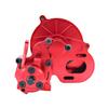 Metal Complete Transmission Cutoff Gearbox with Dig Gear for 1:10 Axial SCX10 AX10 Wraith RC Crawler Car (Red) view 3