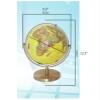 Globe 720 Rotation Large World Globe with Metal Stand Desktop Geography Earth Globe Decor Easy to Read for Home Office School Globe for Decor view 2