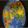 OLOTU Globe Illuminated LED World Globe for Kids Adults Easy to Read Educational Light Up Globe Lamp with Iron Stand World Globes for Learning Globe for Decor view 4