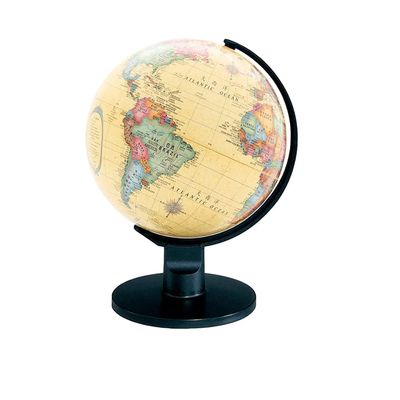 Globe 15cm Antique World Globes 360-degree Dual-axis Rotation World Globe for Kids Adults Chinese and English Easy to Read Earth Globe Globe for Decor