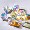 Colorful Glass DND Dice Set,7 Pcs Colorful Glass Handmade Polyhedral D&D Dice with Gift Metal Box for Dungeons and Dragons MTG Role Playing Games view 2