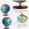 Globe 2 in 1 Led Illuminated Globe of The World with Sturdy Wood Stand Educational Earth Globe with Easy to Read for Kids and Adults Globe for Decor view 3