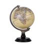 OLOTU Globe Illuminated Led World Globe Antique Desktop Globe Rotating Earth Geography Globe with Wooden Base Educational Globe for Kids Globe for Decor view 1