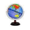 Globe 32cm/12.5 Inch World Globe with Wooden Stand 3D Stereo Globe Built in Led Antique Globe for Home Dcor and Office Desktop Globe for Decor view 1