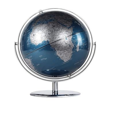 Globe 720 Rotating Globe of The World with Sturdy Metal Stand Educational Geography Map Antique Globe for Kids and Adults Globe for Decor