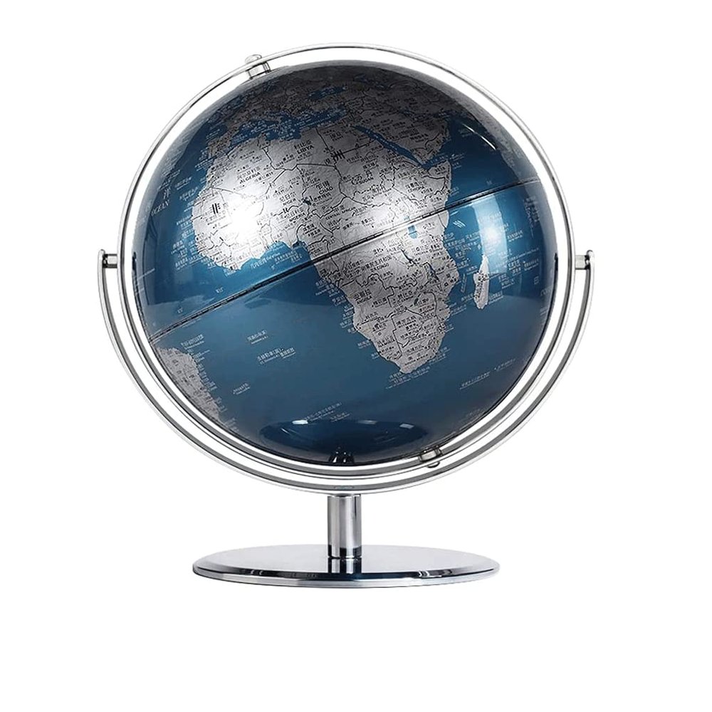 Globe Large 360 Rotation Globe of World with Sturdy Metal Stand Educational Geography Globe Easy to Read for Home Office School Globe for Decor
