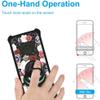 jioeuinly Blu Studio Mini 2023 Case Compatible with Blu Studio Mini 2023 Phone Case Cover [with Tempered Glass Screen Protector][Hard PC + Soft Silicone][Ring Support] [Luminous Effect] YGH-LZM view 4
