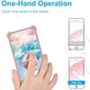 jioeuinly Blu Studio Mini 2023 Case Compatible with Blu Studio Mini 2023 Phone Case Cover [with Tempered Glass Screen Protector][Hard PC + Soft Silicone][Ring Support] [Luminous Effect] YGF-GL view 4