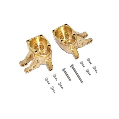 GPM for Axial AXI03007 SCX10 III Jeep Wrangler AXI03007/Capra 1.9 UTB -AXI03004 Brass Front Steering Cup Interior - Right