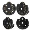 4pcs UTB18 Brass Axle Housing Covers Counter Weight for Axial RC Crawler 1/18 UTB18 Capra Unlimited Trail Buggy RTR Upgrade Part (Black) view 1