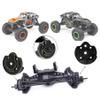 4pcs UTB18 Brass Axle Housing Covers Counter Weight for Axial RC Crawler 1/18 UTB18 Capra Unlimited Trail Buggy RTR Upgrade Part (Black) view 2