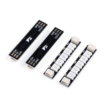 ZHIPAIJI for IFlight Programmable RGB 5 LED Lights 5V Super LED Light Tail Light PCB Board 3 Pin Plug for RC FPV Racing Drone Night Flight
