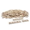 Goiio 1000 Pieces Letters for Crafts, Wood Tiles, DIY Wood Gift Decoration, Making Alphabet Coasters and Crossword Game view 1