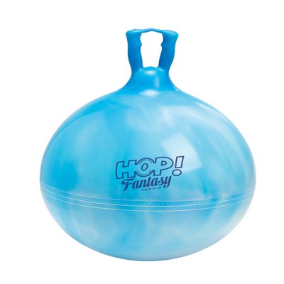 Gymnic Hop 45 Ride on Bounce Toy 18'' (Swirl Blue)