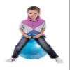 Gymnic Hop 45 Ride on Bounce Toy 18'' (Swirl Blue) view 3