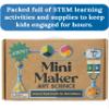 Carson Dellosa Education 29pc Mini Maker Art Science Kit, Crafts, Tiny Experiments, Stickers, Activity Book, Mini Journal, Name Tag, and More School Supplies, STEM Activities for Kids Grade 2 and Up view 2