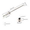 GDOOL RC Car SN-WJ03A 30-WJ02 Metal Front CVD Drive Shaft Set Accessory Spare Parts for 1:16 Scale Sonic Truck 9130 9135 9138 HM163 HM164 RC Car (6 Pieces) view 3