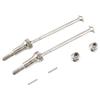 GDOOL RC Car SN-WJ03A 30-WJ02 Metal Front CVD Drive Shaft Set Accessory Spare Parts for 1:16 Scale Sonic Truck 9130 9135 9138 HM163 HM164 RC Car (6 Pieces) view 4