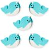 Dolphin Erasers for Kids - 30 Pcs Mini Animal Pencil Erasers - Cute Classroom Prizes - School Supplies - Vending Machine Toy - Easter Egg Fillers view 1